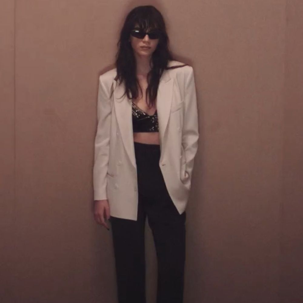 Zara Kate Moss Wrap Blazer